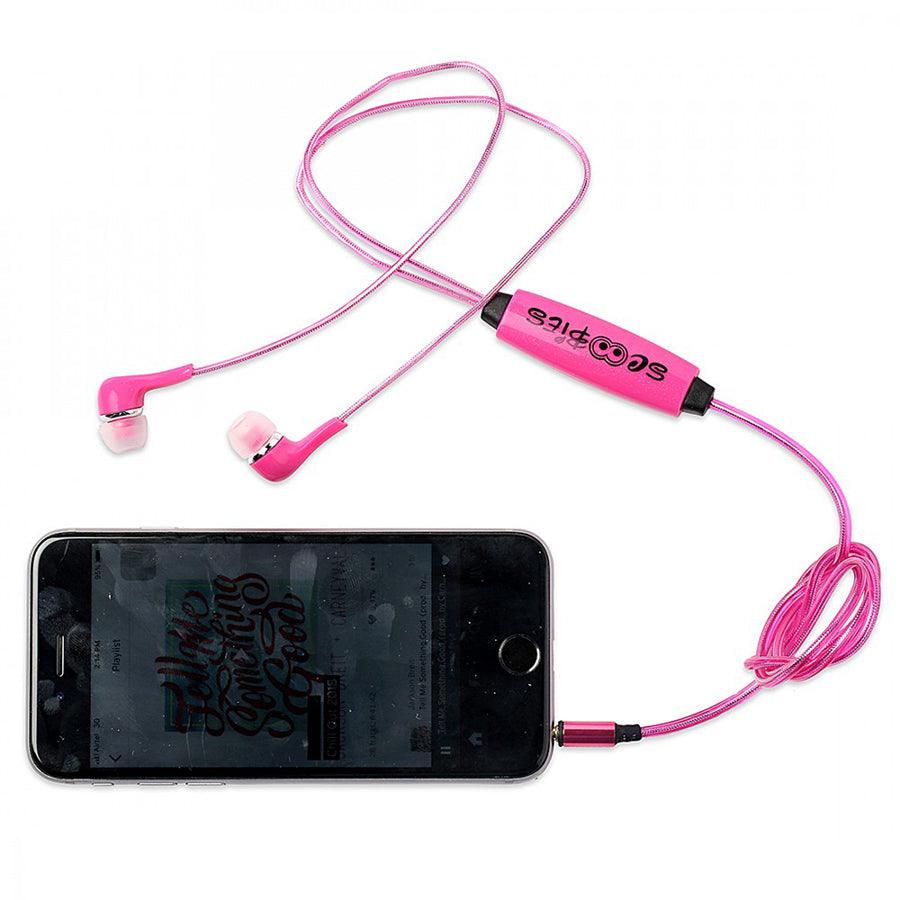 Led Earphones - Purple - Scoobies