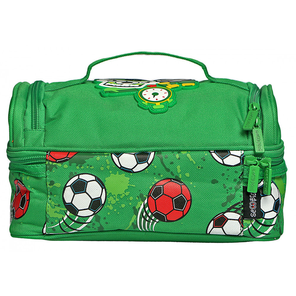 Whipper Snapper Lunchbag |  Football Print | Insulated |  Applique Badge Design