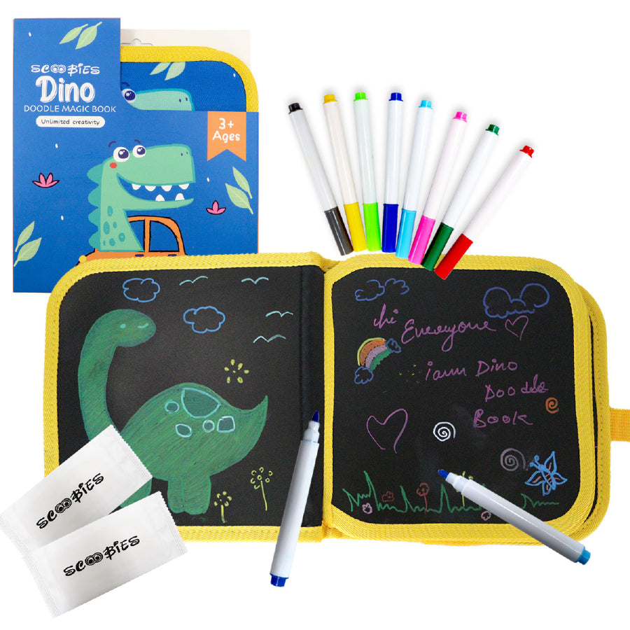 Doodle Magic Book (Dino Theme)