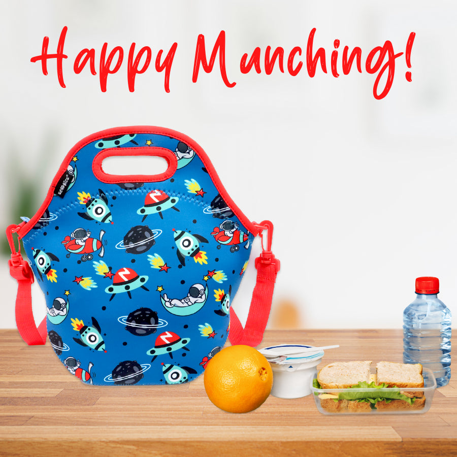 Neoprene Lunchbag  - Space Design