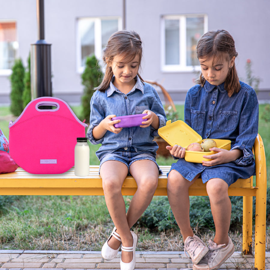 Neoprene Lunch Bag - Pinklicious Design