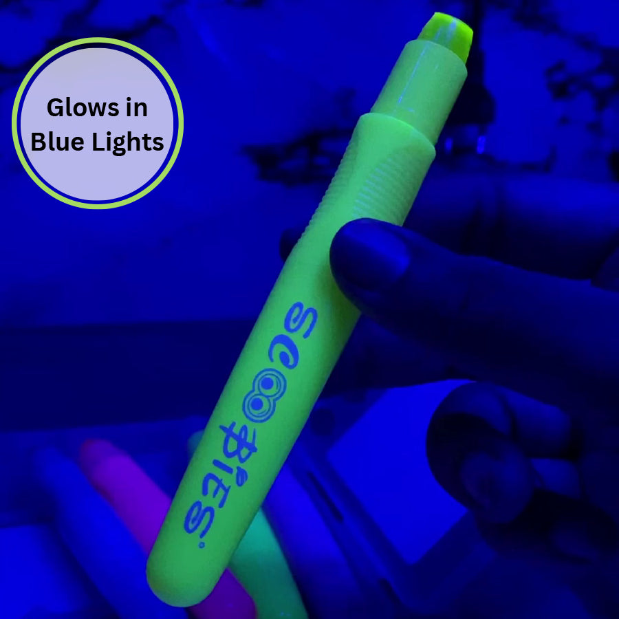 Neon Gel Crayons - Glow-in-the-Dark Color for Kids