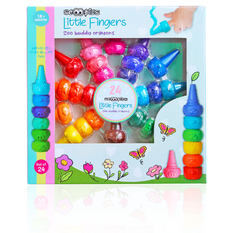 Zoo Buddy Crayons - For Your First Drawing