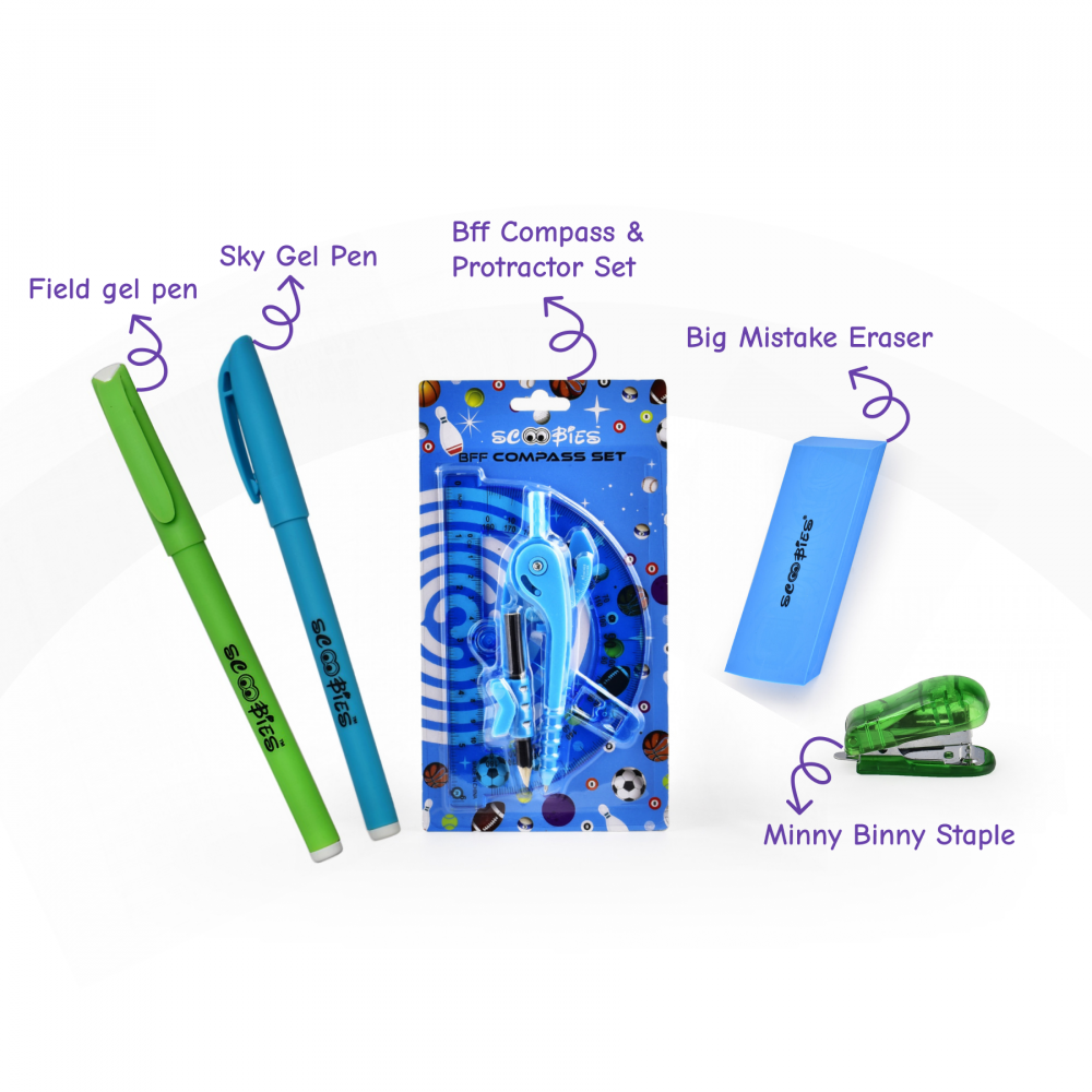 Space Glow In The Dark Bag Combo | Best Back To School Essentials Pack | Super Kids Super Joy Box | Sassy 7 Goodies