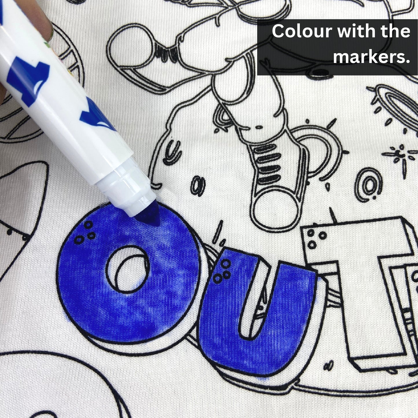 Doodle Tees (Space) - Take Art from Paper to Fabric