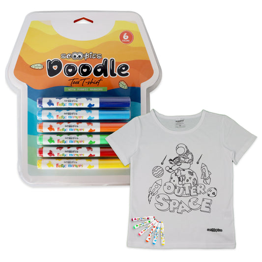 Doodle Tees (Space) - Take Art from Paper to Fabric