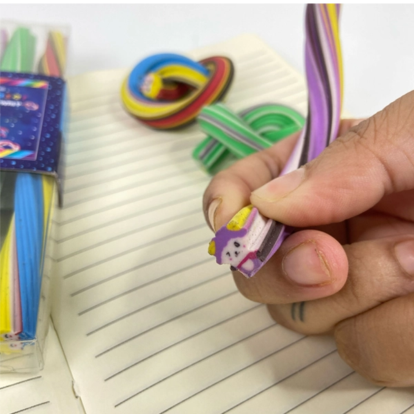 Twiddle Pencil Eraser | Dust & Smudge-Free | Age -Resistant | Minimal Crumbling | foldable Eraser