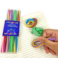 Twiddle Pencil Eraser |  Dust & Smudge-Free | Age -Resistant |  Minimal Crumbling |   foldable Eraser