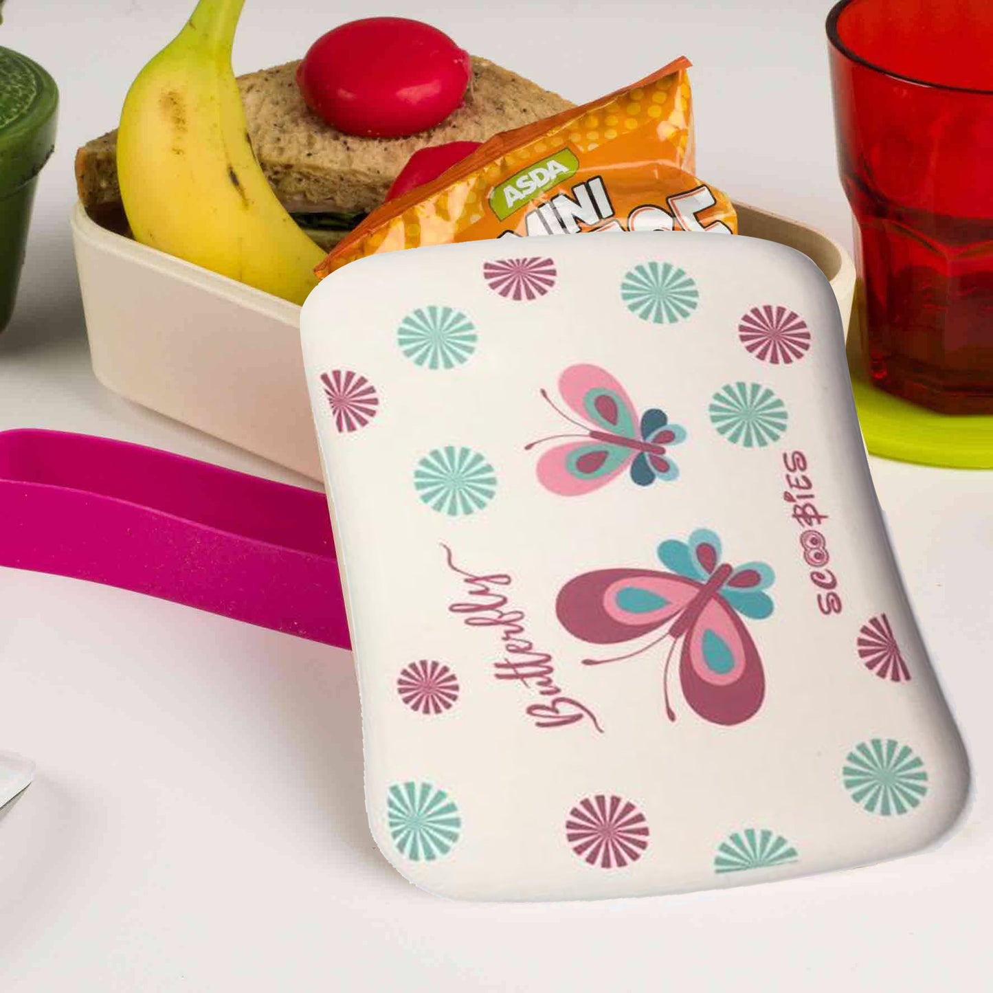 Scoo-Organilicious -  Beautyfly Bamboo Lunchbox for Kids