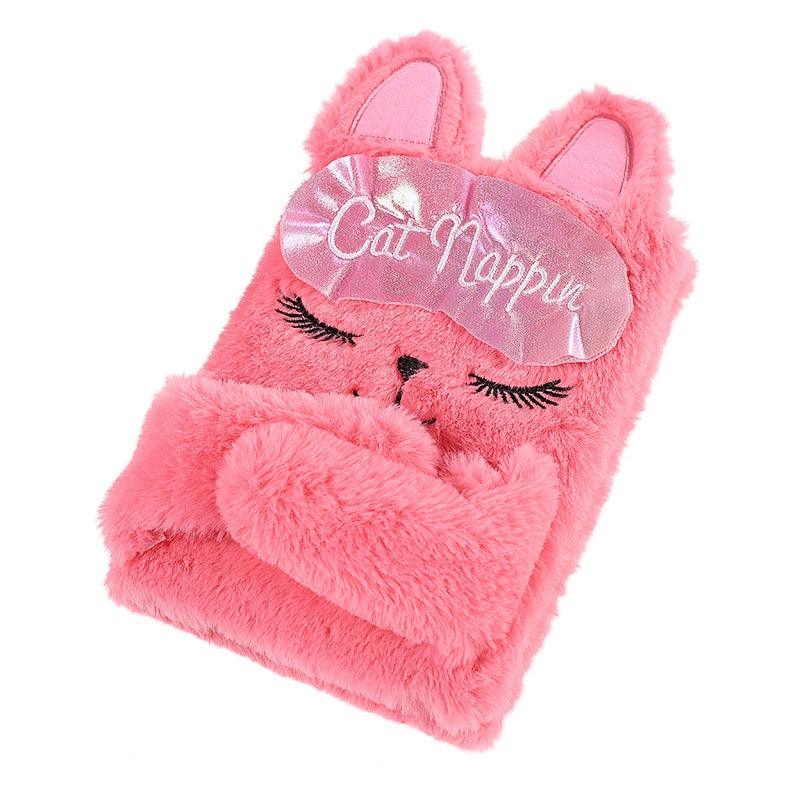 Cat Eye Mask Plush Diary - Scoobies