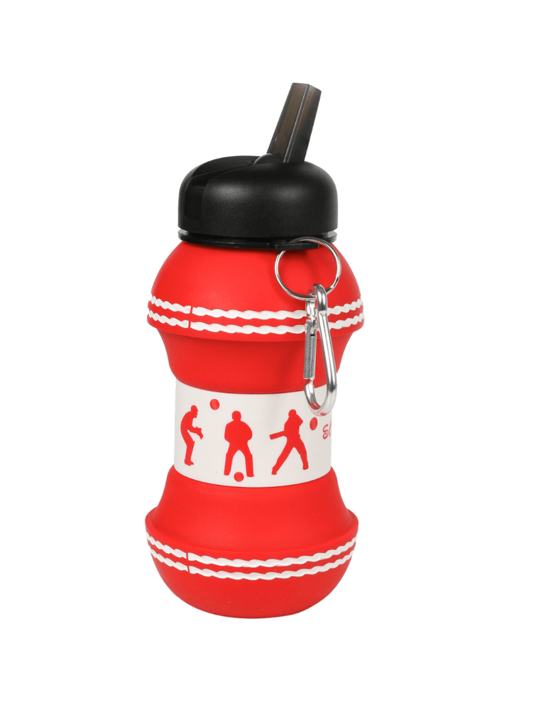 Cricket Water Bottle |  Adjustable & Collapsible |  Hangable |  Cool Cricket Design - Scoobies