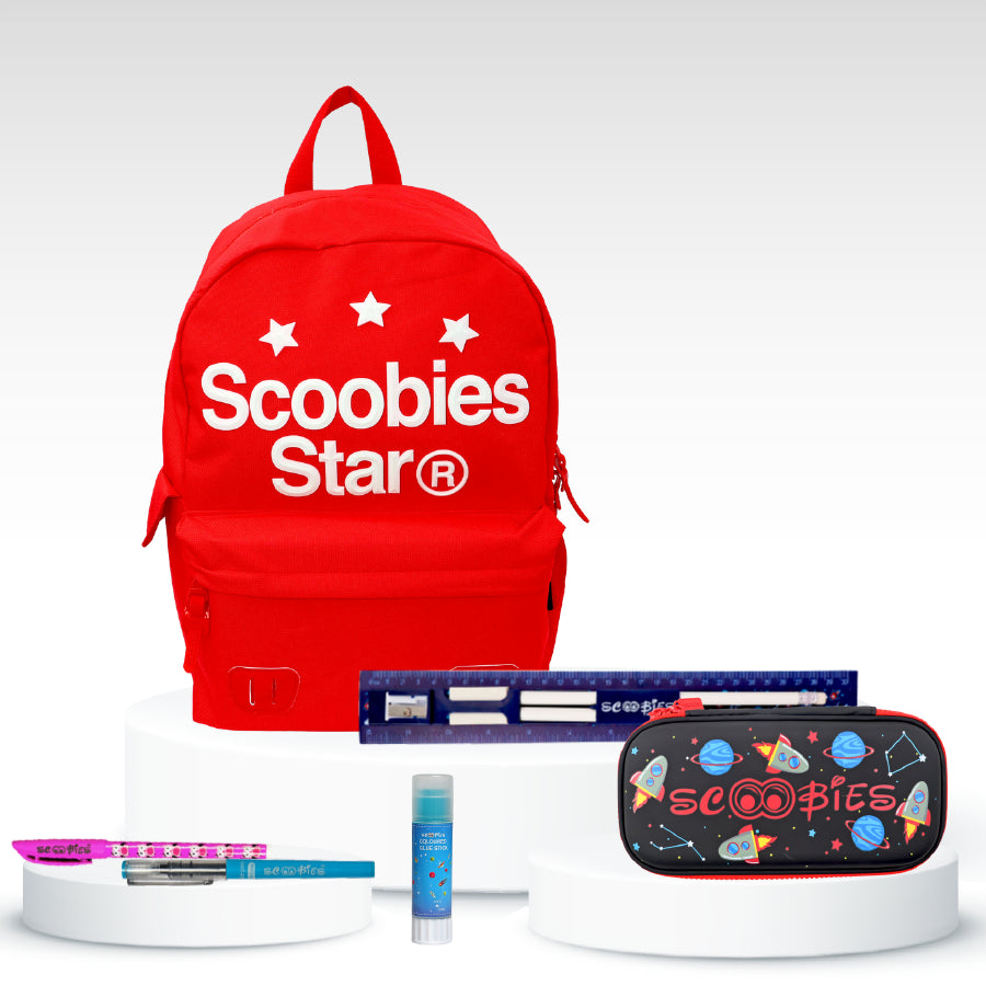 Star World (Red) - Back-to-School Scoo-ppiness Box