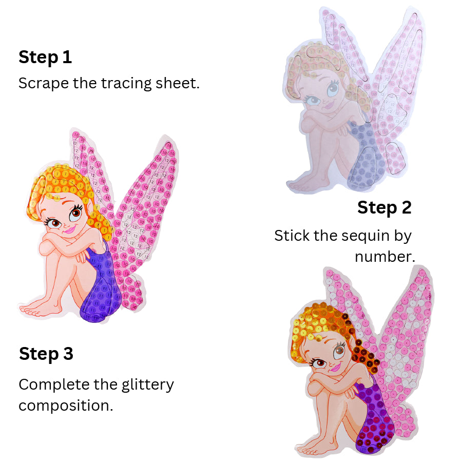 Sequin Creations - Walk With Fairies