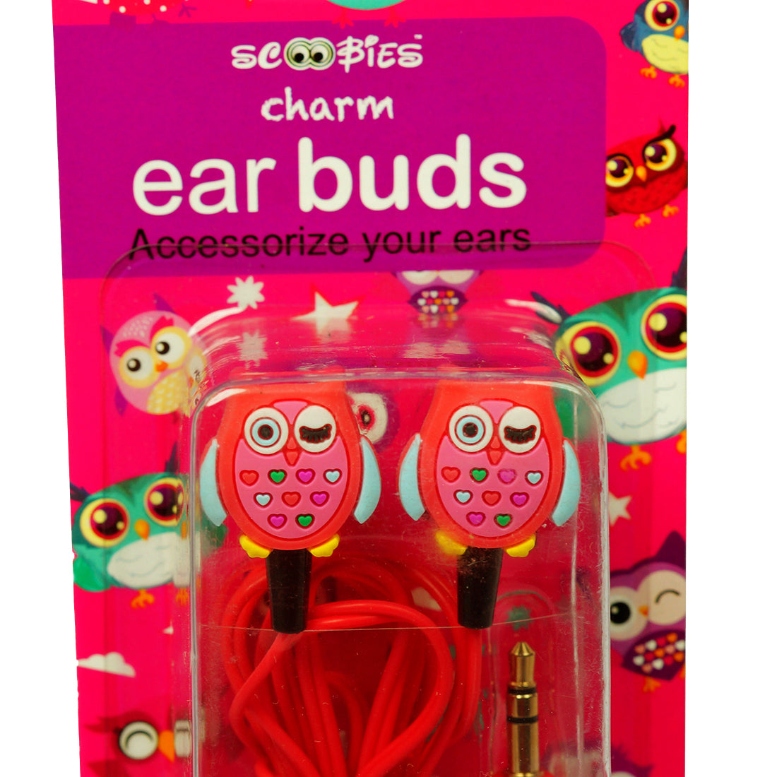 Owl Charm Earbuds