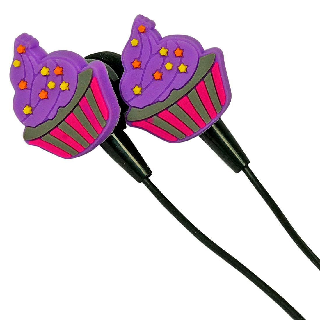 Cupcake Charm Earbuds(Pack of 2) - Scoobies