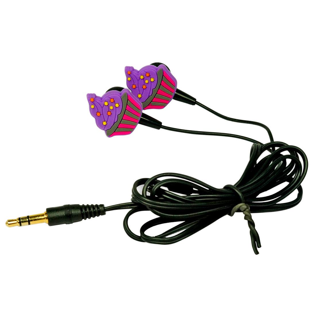 Cupcake Charm Earbuds(Pack of 2) - Scoobies