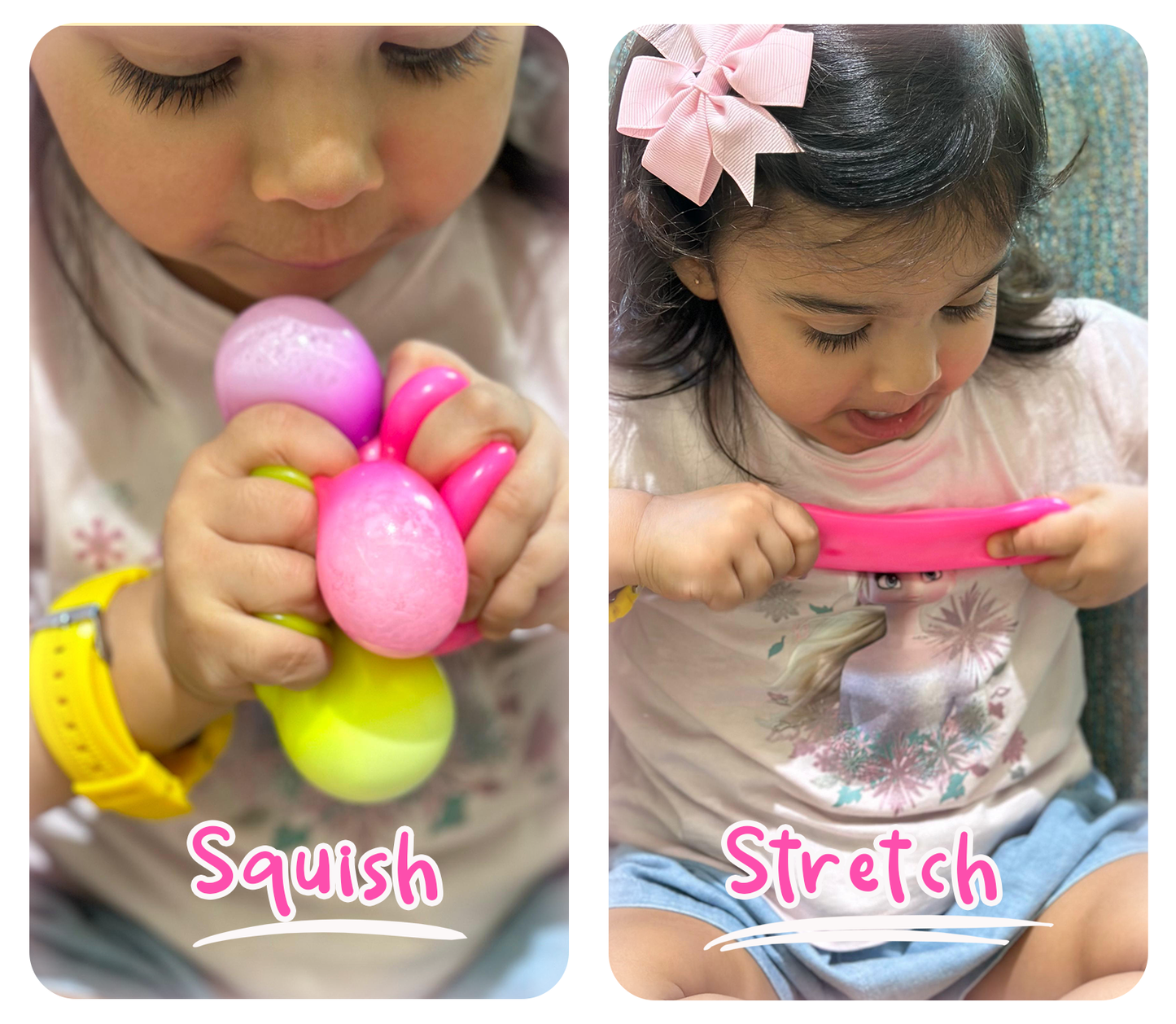 Glowballs: The Multi-Color, Glow-in-the-Dark Sensory Balls | Squishy Fun For Kids | The Perfect Fidget Stress Buster