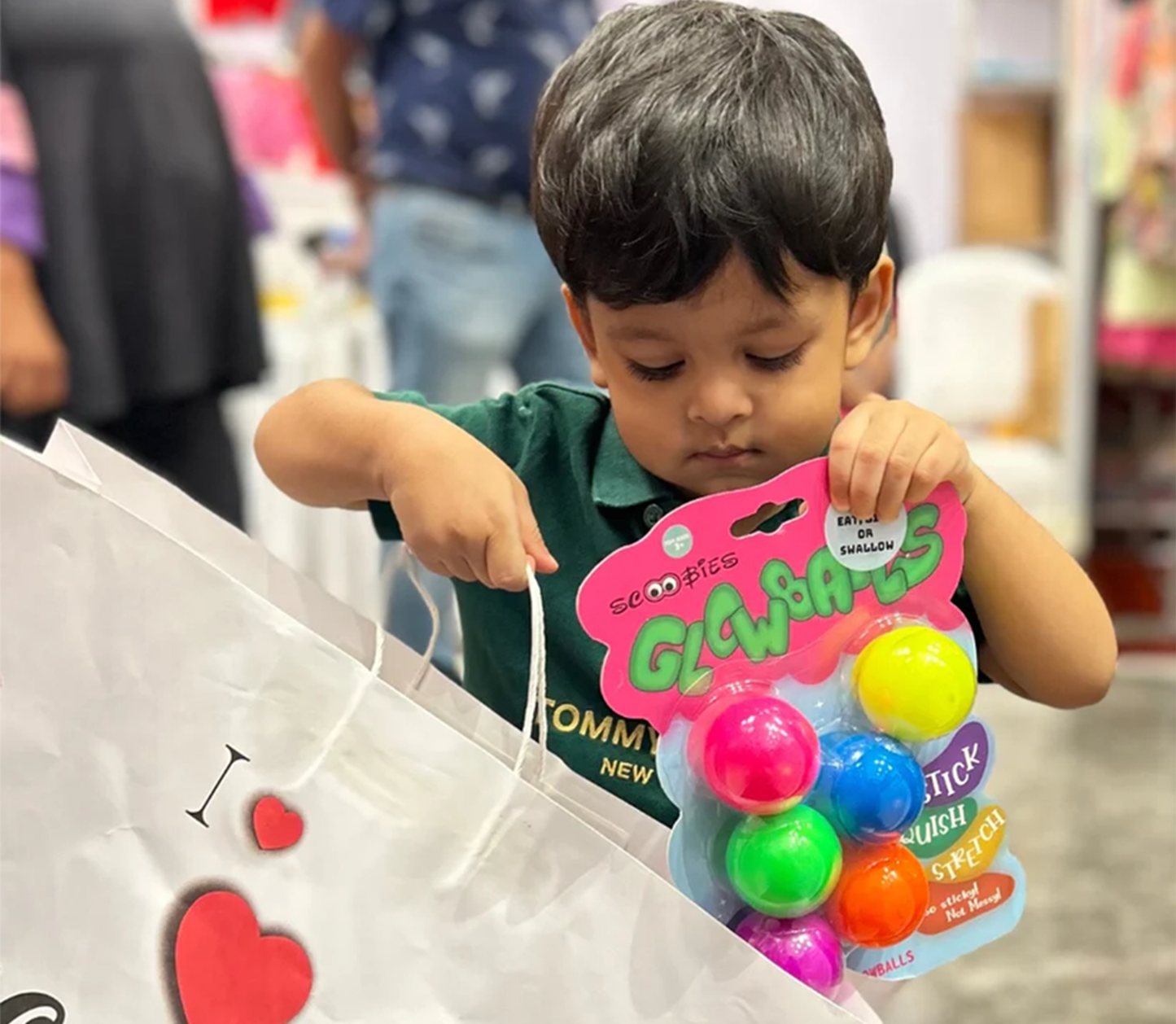 Glowballs: The Multi-Color, Glow-in-the-Dark Sensory Balls | Squishy Fun For Kids | The Perfect Fidget Stress Buster