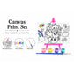 Scoobies Art & Craft Kit, 7-in-1 Craft Set| with Canvas, Diamond Art & Scratch Sheets | All-in-One Creative Fun, Safe & Mess-Free for Kids 3+