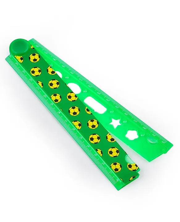 Squad Fold-Up Ruler - Football Zone