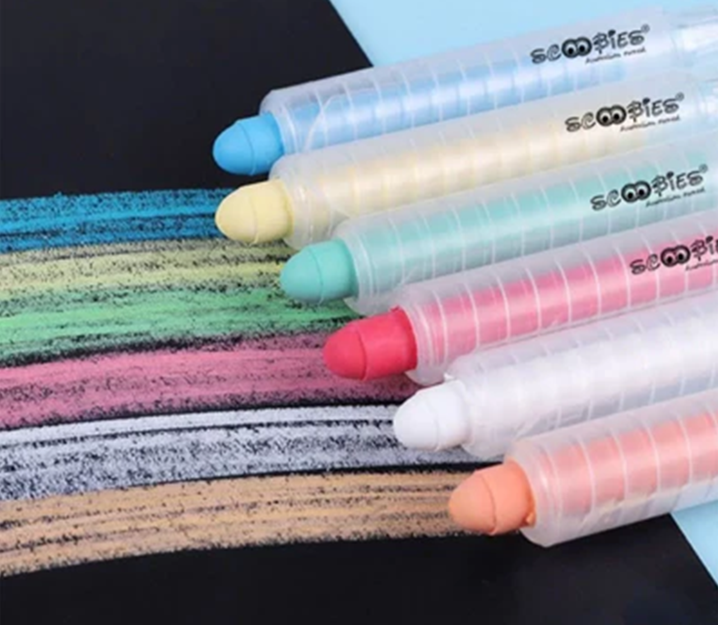 Graffiti Chalks( Pack of 12) Premium Quality, Dust-Free & Multi-Surface Compatible