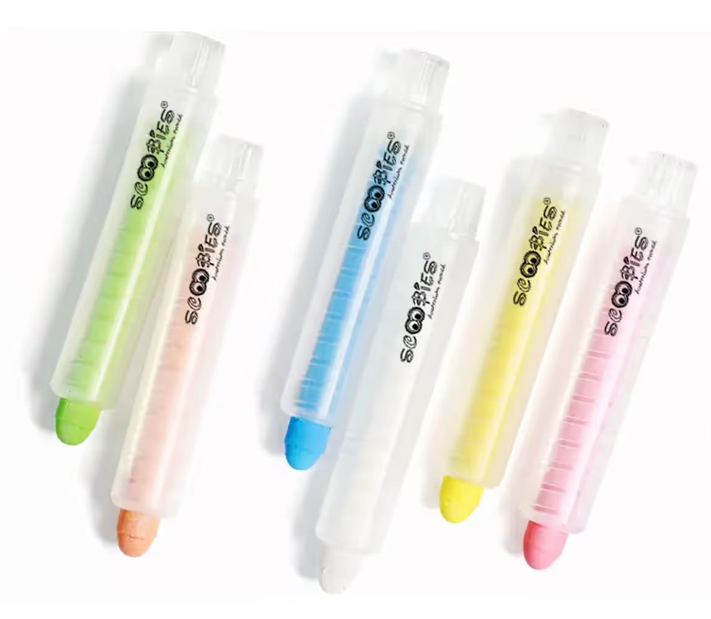 Graffiti Chalks( Pack of 12) Premium Quality, Dust-Free & Multi-Surface Compatible