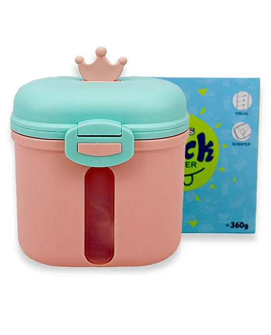 Snack Container - Your On the Go Munching Partner (Pastel Pink)