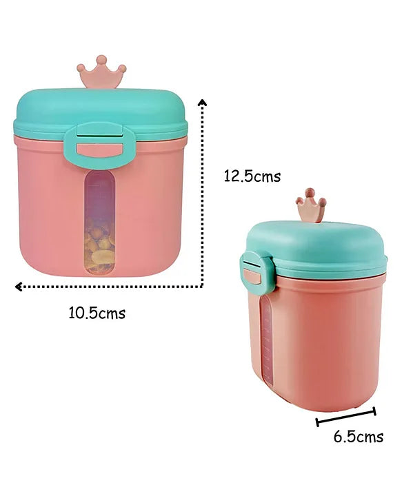 Snack Container - Your On the Go Munching Partner (Pastel Pink)