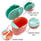 Snack Container - Your On the Go Munching Partner (Pastel Pink)