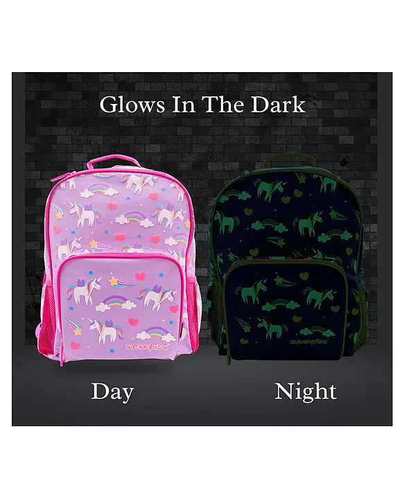 Unicorn Glow in the Dark Bag 16”