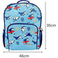 Scoobies Shark Glow-in-the-Dark Backpack 16”  Lightweight, Waterproof, Anti-Shock & Spacious