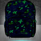 Scoobies Shark Glow-in-the-Dark Backpack 16”  Lightweight, Waterproof, Anti-Shock & Spacious
