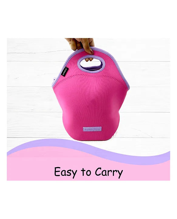Neoprene Lunch Bag - Pinklicious Design