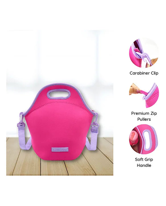Neoprene Lunch Bag - Pinklicious Design