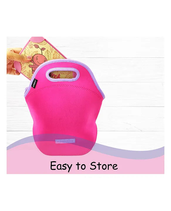 Neoprene Lunch Bag - Pinklicious Design
