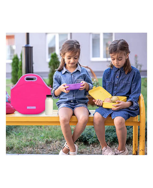 Neoprene Lunch Bag - Pinklicious Design