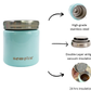 Foodielicious Insulated Food Container- For Nutritious Bites (Blue)