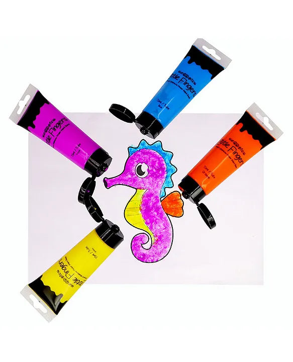 Rainbow Finger Paints - For your First Painting