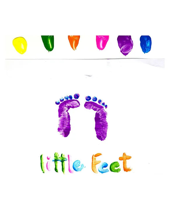Rainbow Finger Paints - For your First Painting