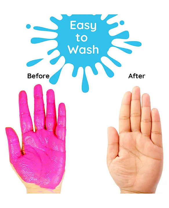 Rainbow Finger Paints - For your First Painting