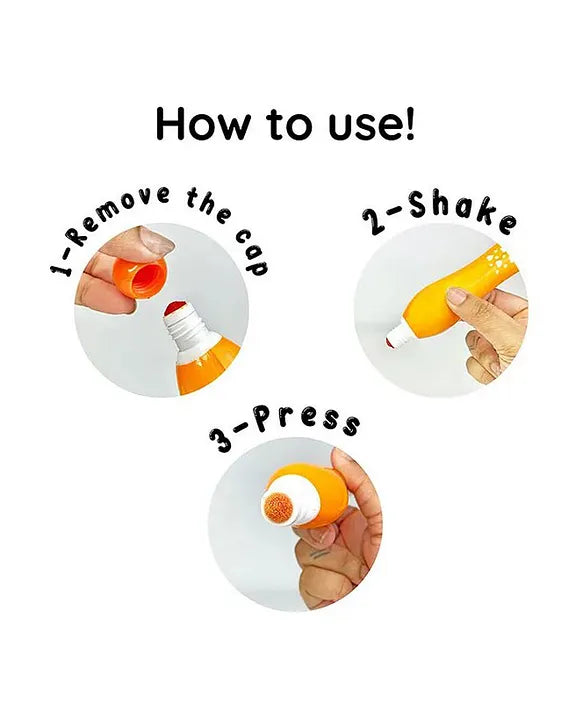 Dot Markers , Easy-to-Grip, Mess-Free, Non-Toxic Markers for Toddlers