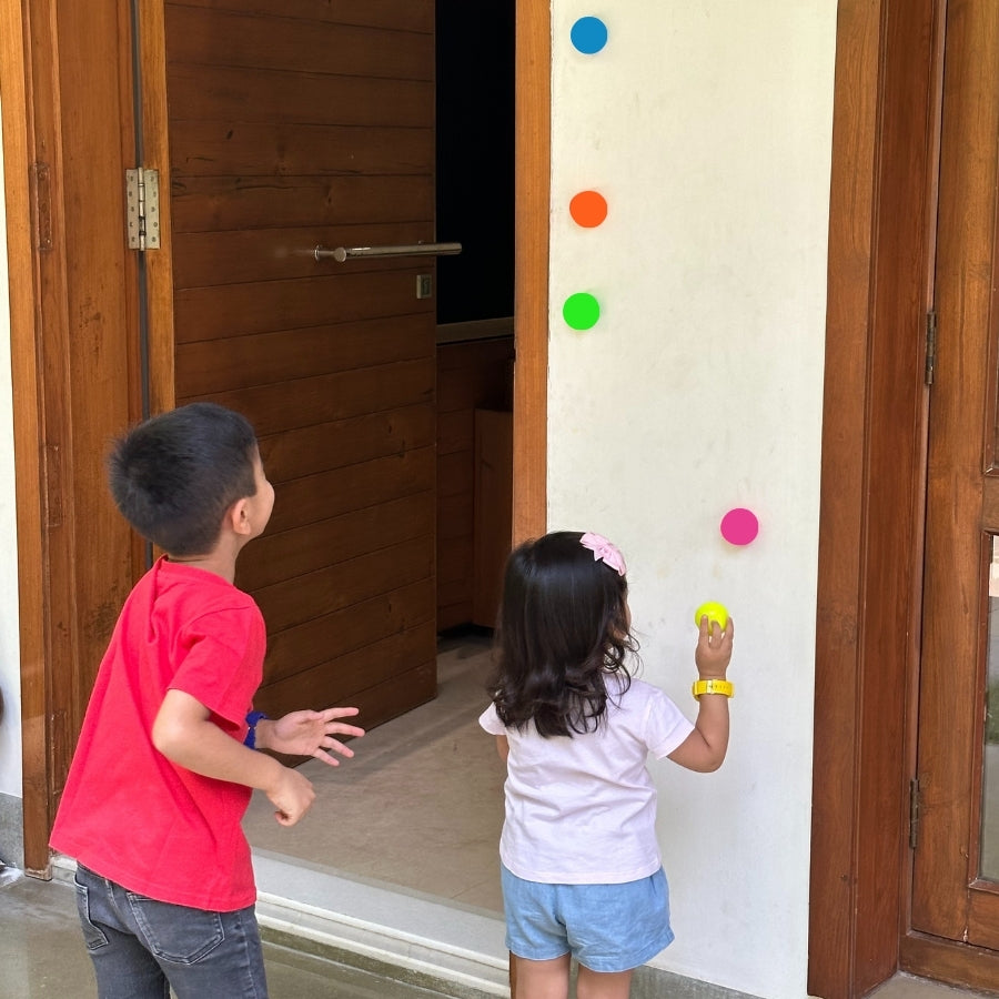 Sticky Balls: Squishy Fun in Charming Pastel Colors | Pack of 4! Squeeze, Stick, and Stretch | Stress Reliever | Fidget Balls