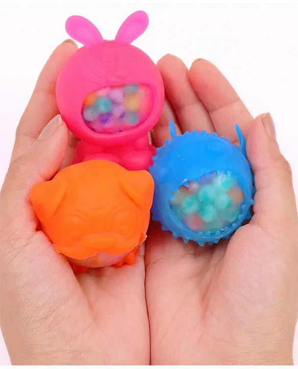 Buffables Mushables - Tiny Mushy Animals With Jelly Beads | By Scoobies