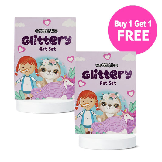 BUY 1 GET 1,Glitter Art Set - The Enchanted Forest