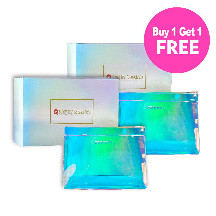 BUY 1 GET 1 FREE,  Bombshell Makeup Pouch - For Hassle-Free Travelling