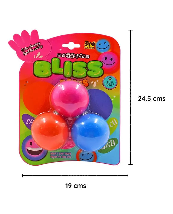 Bliss Balls - Spot the Color Changing Smiley
