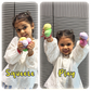 Sticky Balls: Squishy Fun in Charming Pastel Colors | Pack of 4! Squeeze, Stick, and Stretch | Stress Reliever | Fidget Balls