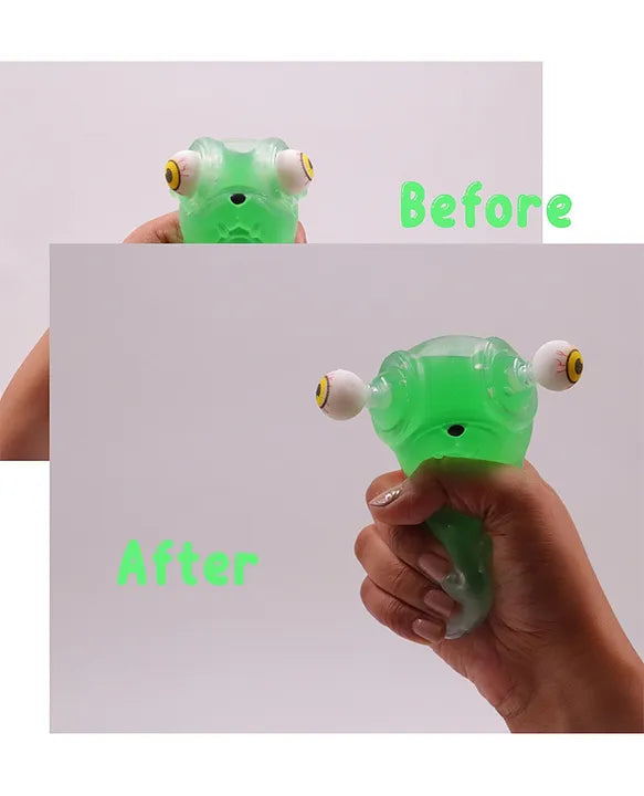 Buy 1 get 1 free Stick-i-dgets (Green) - Color-Changing Squishy Toy that glows and pops!