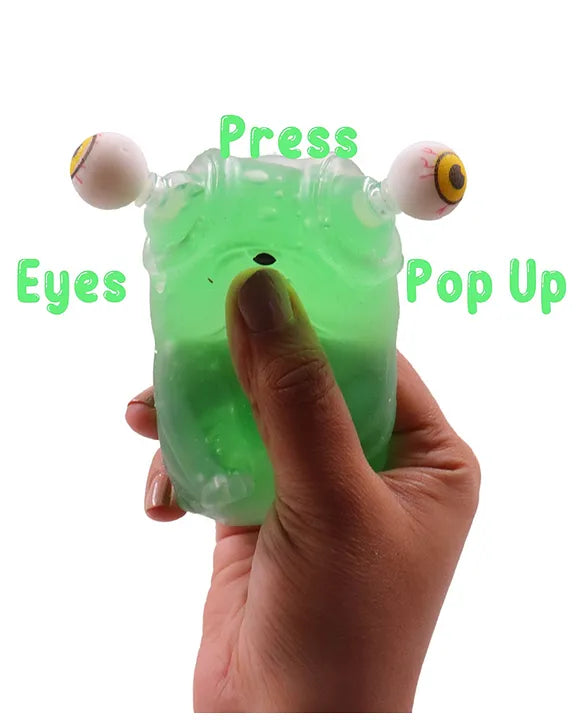 Buy 1 get 1 free Stick-i-dgets (Green) - Color-Changing Squishy Toy that glows and pops!