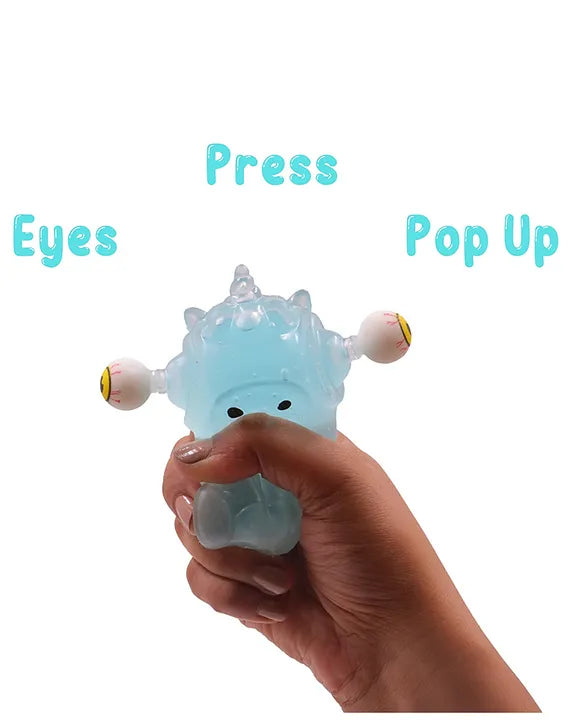 Buy 1 get 1 free Stick-i-dgets (Blue) - Color-Changing Squishy Toy that glows and pops!